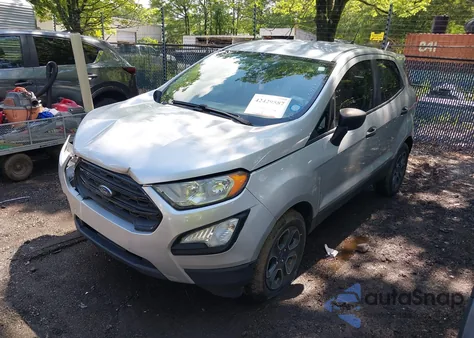 2020 Ford Ecosport S from USA, damaged, VIN MAJ3S2FE0LC364885